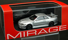 MIRAGE Resin Model  1/43 Nismo R34GT-R Z-tune Silver