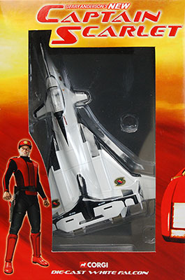 Captain Scarlet Mini Car - White Falcon