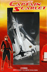 Captain Scarlet Mini Car - White Falcon
