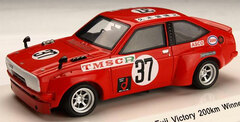 1/43 Toyota Starlet 1973 Fuji Victory 200Km Winner #37 Driver: Hiroyuki Kukidome