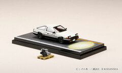 1/64 Toyota Sprinter Trueno GT APEX (AE86) Initial D Open Headlight / 4A-GE, w/Display Model