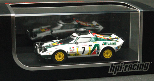 Model Car 1/43 Lancia Stratos HF(#7)1977 Safari