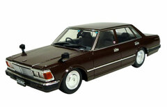 1/43 Diecast Mini Car 430 Cedric 4 Door Sedan 200E GL Late Version (Brown)