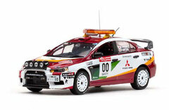 Vitesse Model Car 1/43 Mitsubishi Lancer Evolution X - #00 H.MIYOSHI/ S.HAYASHI (RALLY JAPAN 2008 - Course Car)