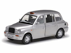 Sunstar Model Car 1/18 1998 TX1 London Taxi Cab (Platinum Silver)