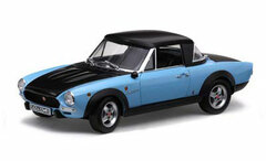 Sunstar Model Car 1/18 1972 Fiat 124 Spider CSA (Blue/ Black)