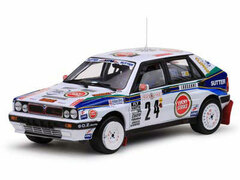 Sunstar Model Car 1/18 Lancia Delta Integrale #24 P.Roux/ P.Corthay (Rallye Monte Carlo 1990)