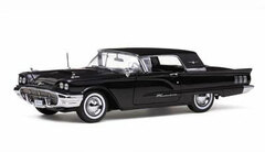Sunstar Model Car 1/18 1960 Ford Thunderbird Hardtop (Black)