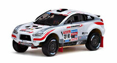 Vitesse Model Car 1/43 Mitsubishi Lancer - #318 N.Misslin/ J.M.Polato (2010 DAKAR RALLY)