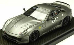 BBR Resin Complete Model 1/43 Ferrari 599XX Valencia 2010 Reventon Gray No.20