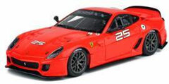 BBR Resin Complete Model 1/43 Ferrari 599XX Homestead Miami 2010 Red No.25