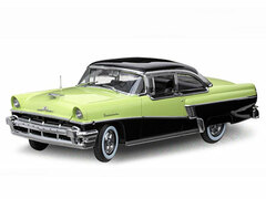 Sunstar Model Car 1/18 1956 Mercury Montclair Closed Hardtop (Black & Light Green)