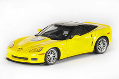 LUXURY Resin Model Car 1/43 Chevrolet Corvette ZR1 2010 Yellow