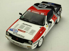 Rave Collection Resin Model Car 1/43 Mitsubishi Stallion 4WD 1984 French Rally Championship #200