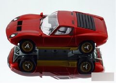 Post Hobby Custom Model Car 1/43 Lmaborghini Miura P400 SV 1972 (M Red)