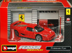 Bburago Mini Car 1/43 Ferrarri F50 (Red)