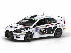 Vitesse Model Car 1/43 Mitsubishi Lancer Evolution X - #5 P-G.Andersson/A.Fredriksson