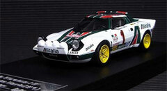 Diecast Model 1/43 Lancia Stratos HF(#1) 1977 Monte Carlo S.Munari / S.Maiga