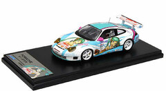 Mini Car Hatsune Miku x GSR Porsche No.2 1/43 Porsche 911GT3R Type D