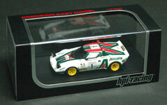 Model Car 1/43 Lancia Stratos HF(#1) 1976 Tour de Corse Winner S.Munari / S.Maiga