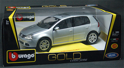 Bburago Mini Car 1/18 VW Golf V (Silver)