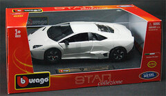 Bburago Mini Car 1/24 Lamborghini Reventon (Flat White)