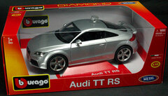 Bburago Mini Car 1/18 Audi TT RS (Silver)