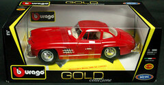 Bburago Mini Car 1/18 Mercedes Benz 300SL 1954 (Red)
