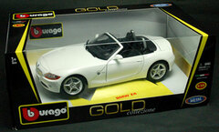 Bburago Mini Car 1/18 BMW Z4 (White)