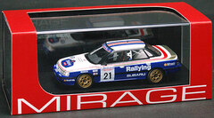 MIRAGE Diecast Model 1/43 Subaru Legacy RS(#21) 1991 RAC