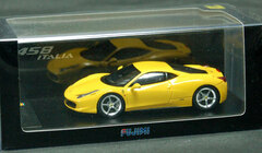 True Scale 1/43 Ferrari 458 Italy (GIALLO MODENO Yellow) Complete Resin Model