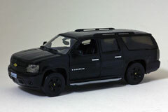 LUXURY Diecast Model Car 1/43 Chevrolet Suburban SUV 2009 Blackout Edition