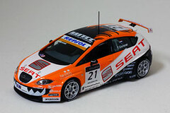 Complete Model Car 1/43 SEAT Leon WTCC 2009 No.21 T.Coronel