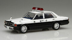 1/43 Diecast Movie Collection Nishi Seibu Keisatsu 430 Cedric 4 Door Cedric 200 Standard Patrol Car (Square Sonic Type)