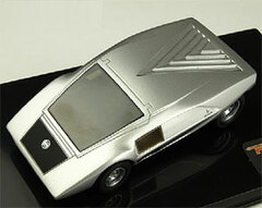 Resin Model 1/43 Lancia Stratos Zero 1970 Silver