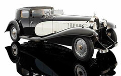 BAUER Complete Diecast Model 1/18 Beige/Black Bugatti Royale Coup de Ville Type 41 1930