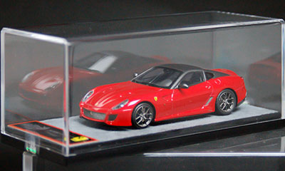 BBR Complete Model 1/43 Ferrarri 599 GTO Red