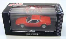 Minichamps Diecast Car 1/43 De Tomaso Pantera (Red / The Circuit Wolf II)