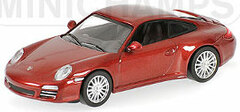 Pauls Model Art Diecast Model 1/64 Porcshe 911 Carrera 4S 2008 Metallic Red