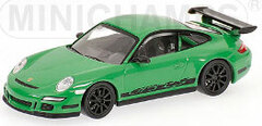 Pauls Model Art Diecast Model 1/64 Porsche Boxster 911 GT3 RS 2006 Green