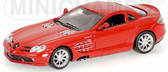 Pauls Model Art Diecast Model 1/64 Mercedes-Benz SLR McLaren Coupe 2003 Red