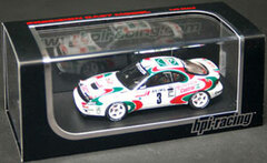 Diecast Model 1/43 Toyota Celica Turbo 4WD(#3) 1993 Monte Carlo Winner Didier Auriol
