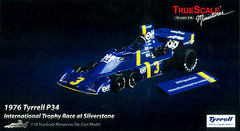 True Scale 1/18 Terrell P34 1976 #3 International Trophy Race Silver