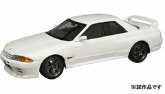 MIRAGE 1/43 Complete Miniature Car Nissan Skyline GTB-4 White