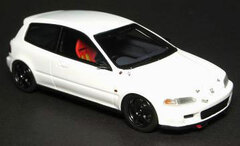 MIRAGE Resin Model 1/43 Honda Civic (PLAIN COLOR MODEL WHITE) GROUP-A RACING