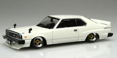 1/43 Skyline HT 2000 GT-E S White Early Version Custom Style