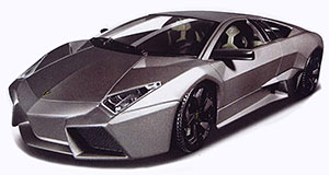 Bburago Diecast Car 1/18 Lamborghini Reventon (gray)