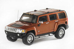LUXURY Resin Model Car 1/43 Hummer H3 2006 Solar Flare Metallic