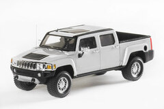 LUXURY Resin Model Car 1/43 Hummer H3T 2008  Birch White