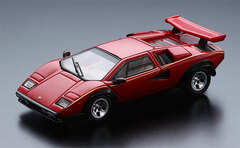Model Car 1/64 Lamborghini Countach LP500 Red